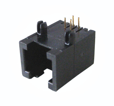 RJ11 JACK 1X1 6P4C