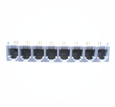 RJ11 JACK 1X8 6P4C