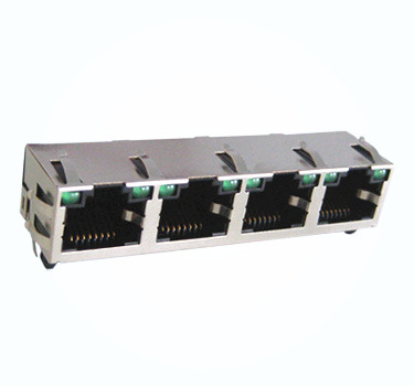 RJ45 JAKC 1X4 LED Model (1)